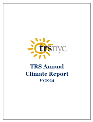 TRS Annual  Climate Report  FY2024